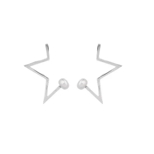 گوشواره نقره استلا